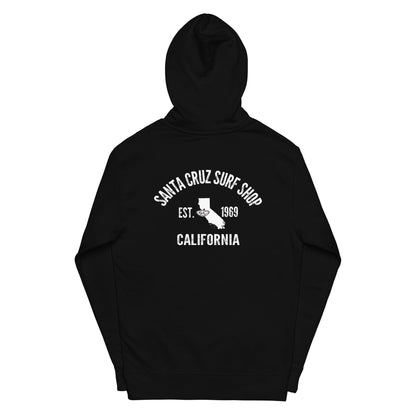 Santa Cruz Surf Shop EST 1969 Premium Mens Hoodie - Casual Fit Clothes