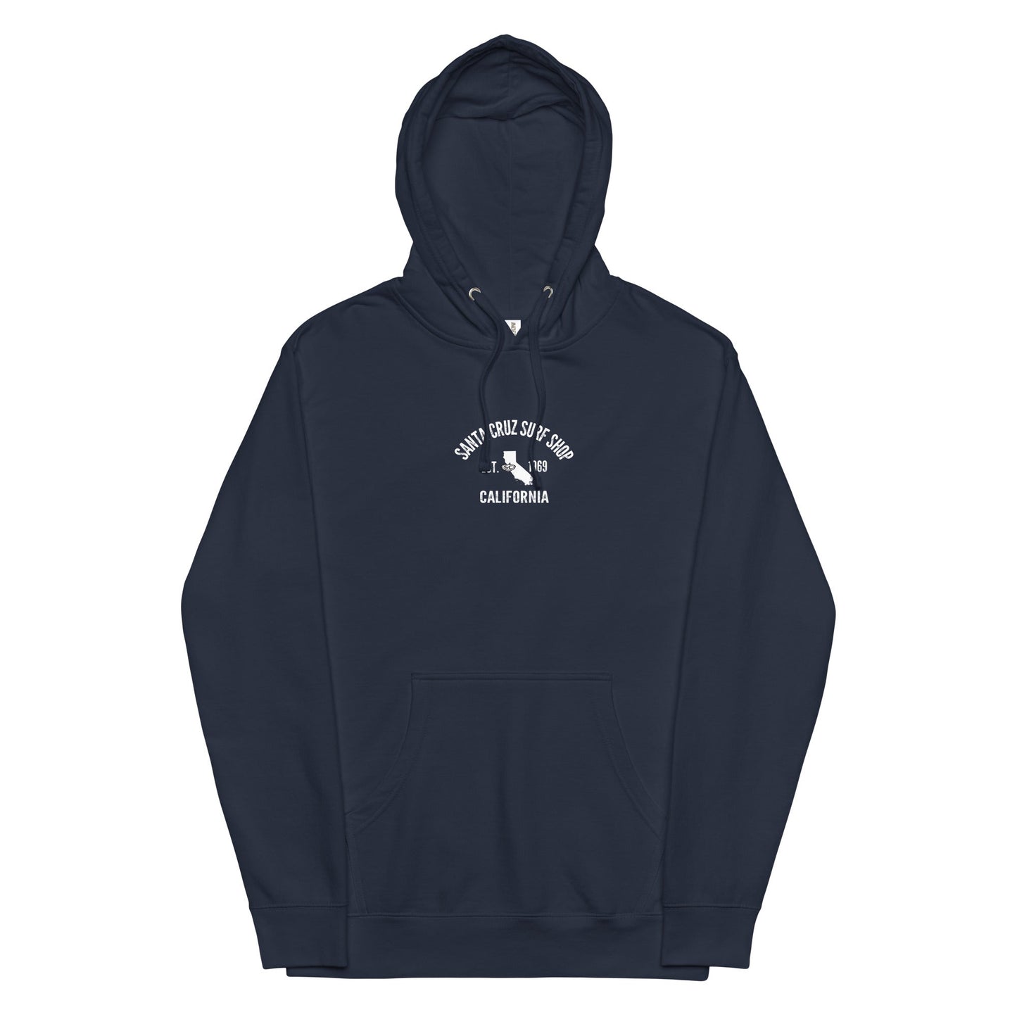 Santa Cruz Surf Shop EST 1969 Premium Mens Hoodie - Casual Fit Clothes