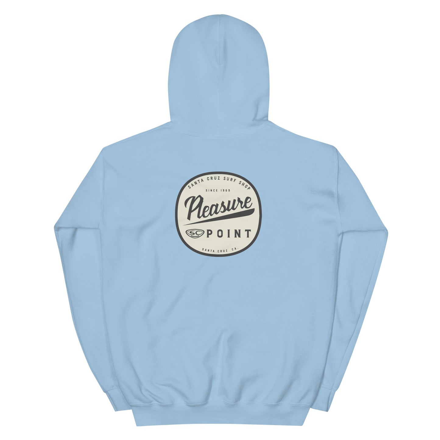 Santa Cruz Surf Shop PLEASURE POINT Womens Hoodie - Casual Fit Clothes
