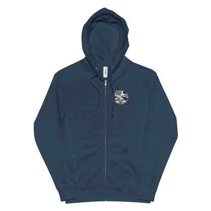Santa Cruz Surf Shop " SURF CITY" Premium Mens Zip Hoodie - Casual Fit Clothes
