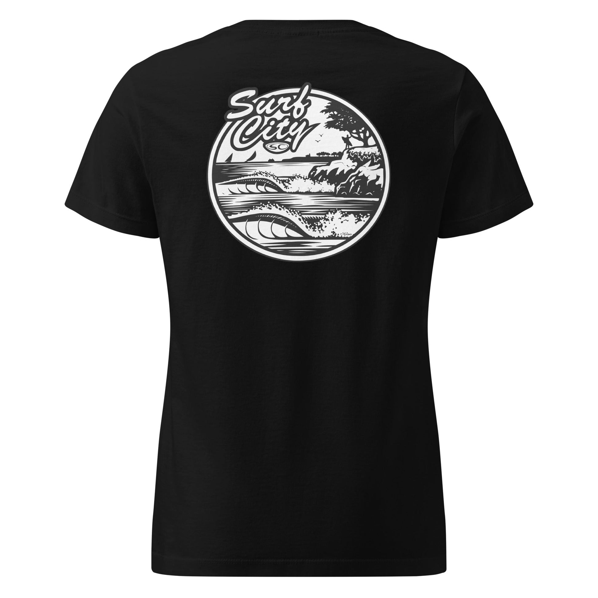 SC Surf City Women’s basic softstyle t-shirt - Casual Fit Clothes