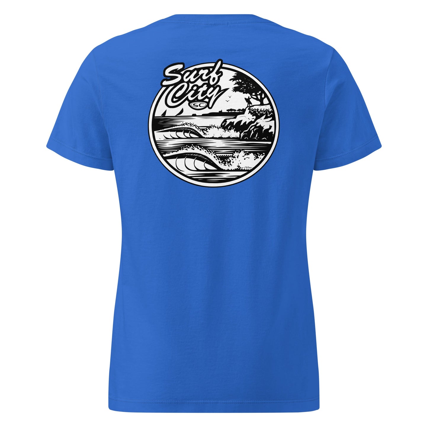 SC Surf City Women’s basic softstyle t-shirt - Casual Fit Clothes