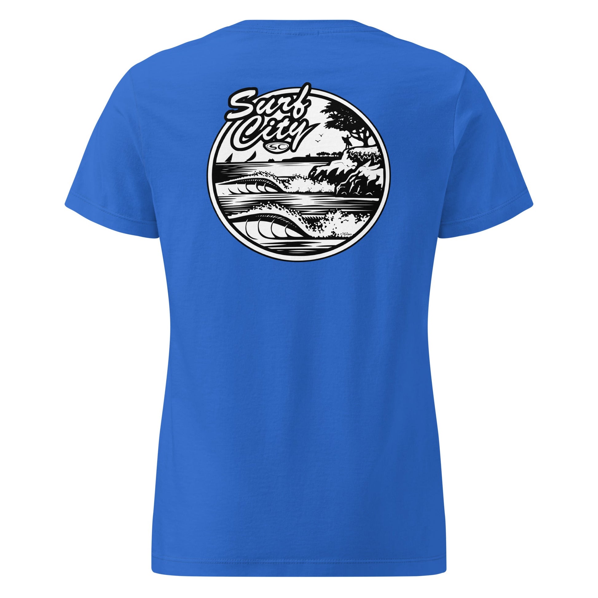 SC Surf City Women’s basic softstyle t-shirt - Casual Fit Clothes