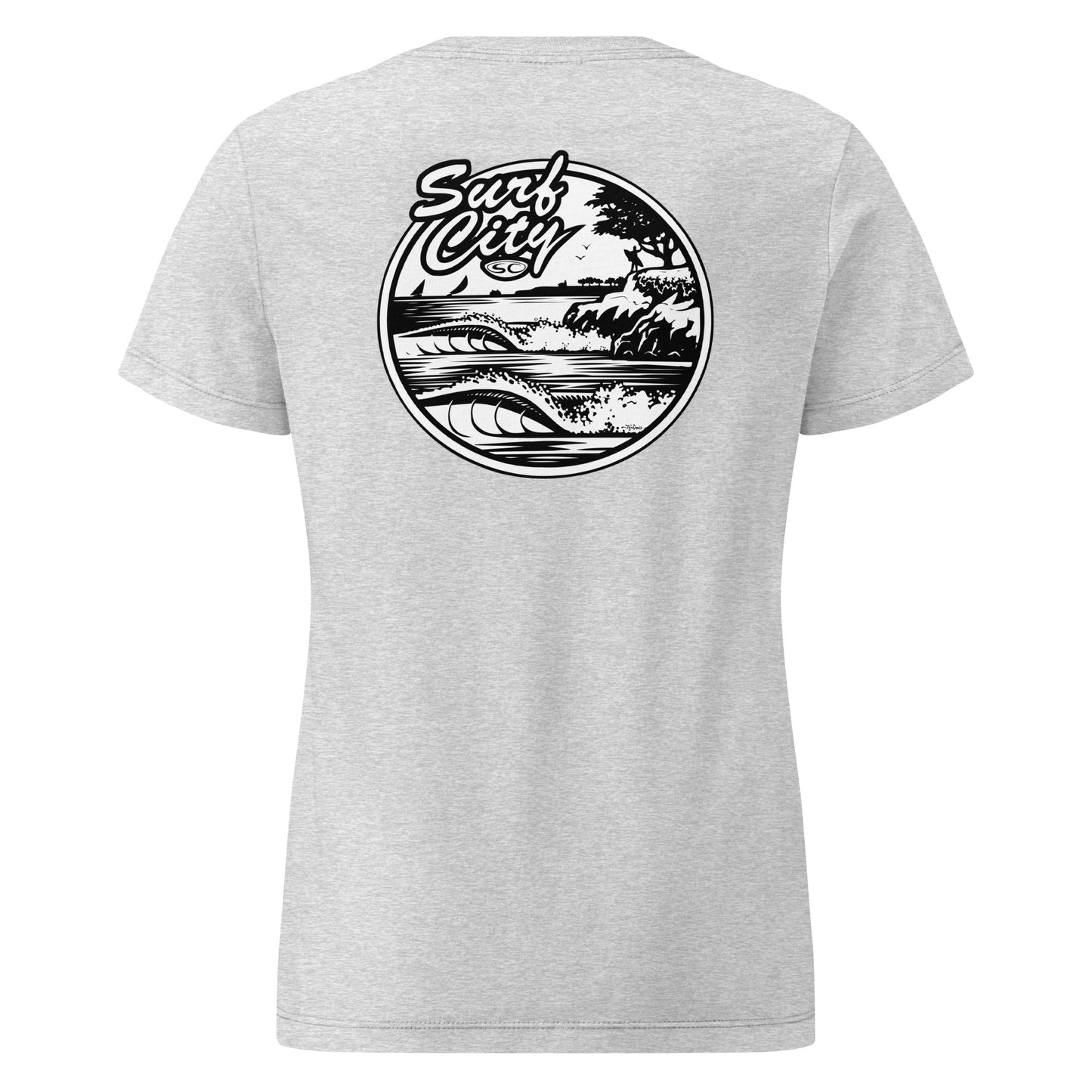 SC Surf City Women’s basic softstyle t-shirt - Casual Fit Clothes