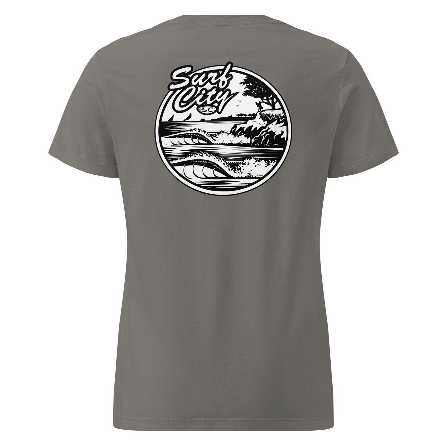SC Surf City Women’s basic softstyle t-shirt - Casual Fit Clothes