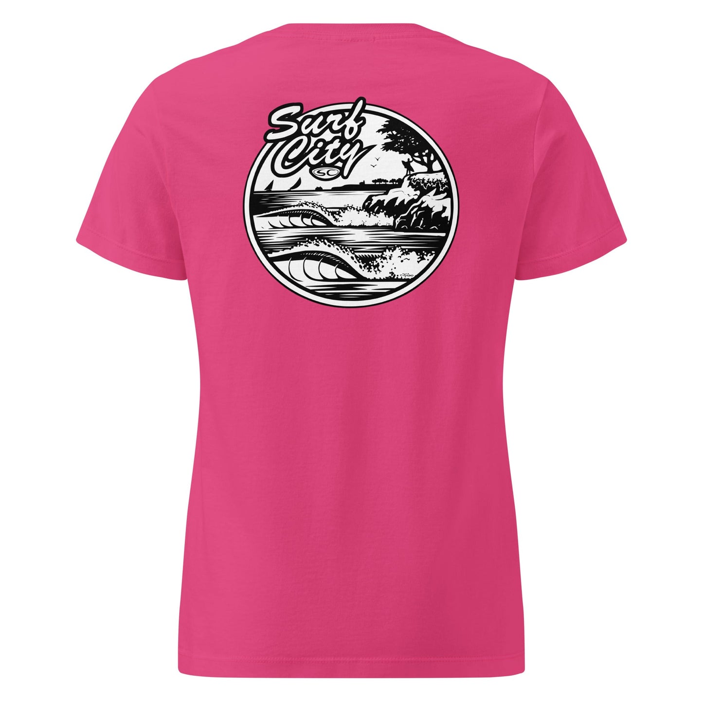 SC Surf City Women’s basic softstyle t-shirt - Casual Fit Clothes