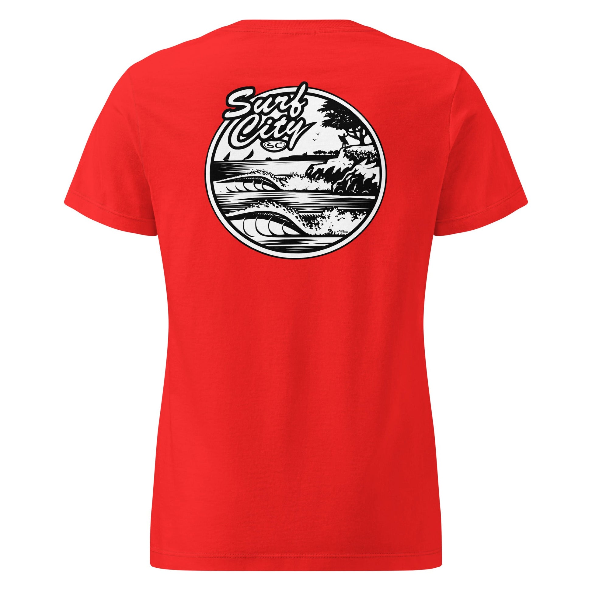 SC Surf City Women’s basic softstyle t-shirt - Casual Fit Clothes