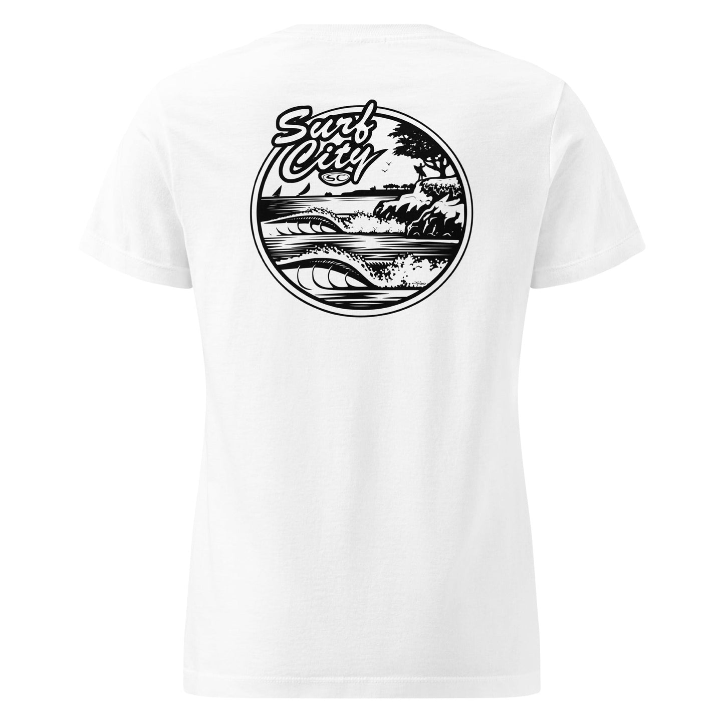 SC Surf City Women’s basic softstyle t-shirt - Casual Fit Clothes
