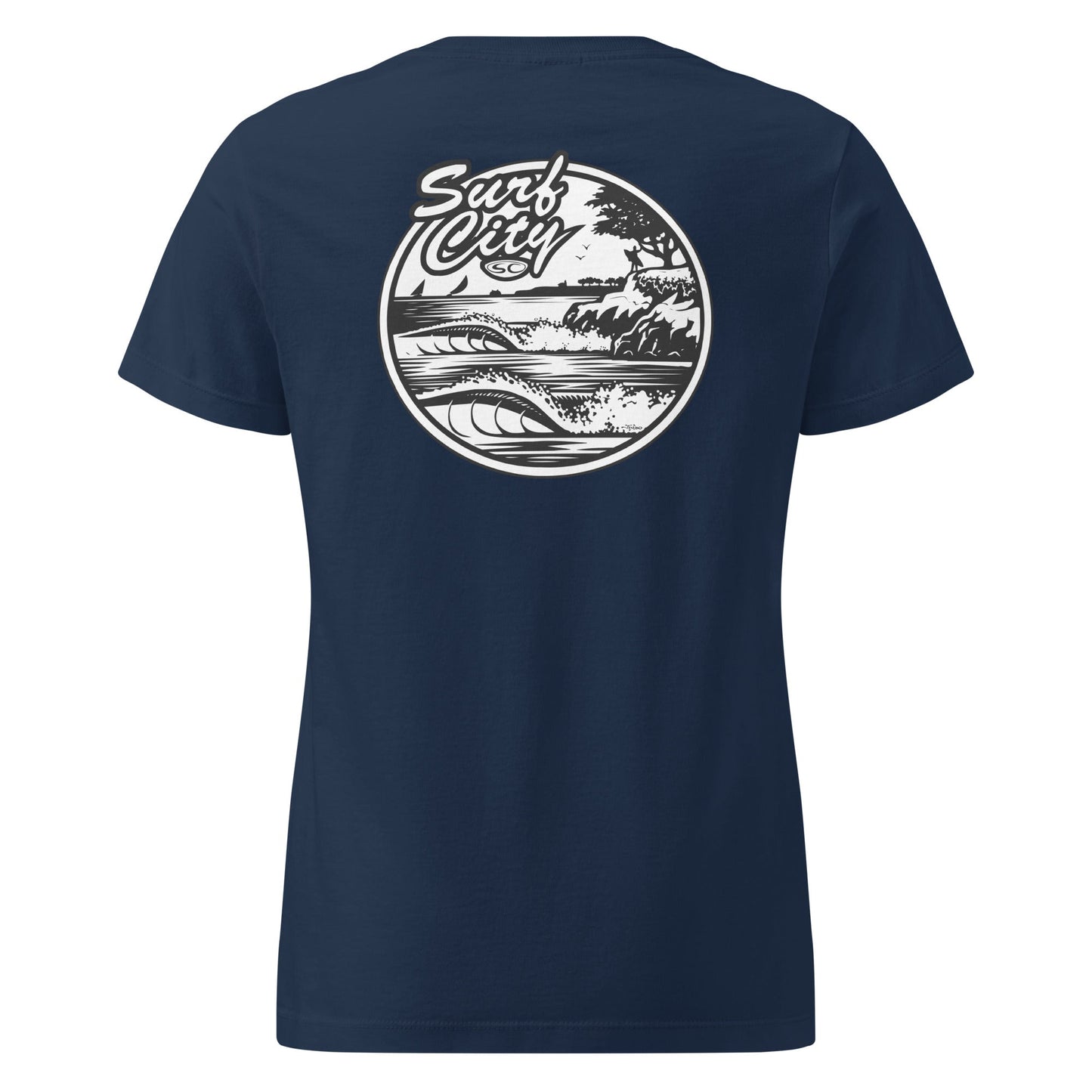 SC Surf City Women’s basic softstyle t-shirt - Casual Fit Clothes
