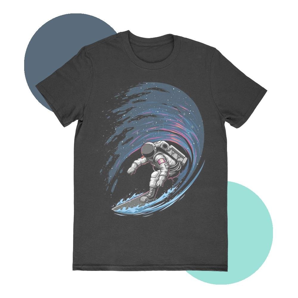 Space surfeing T-shirt - Casual Fit Clothes