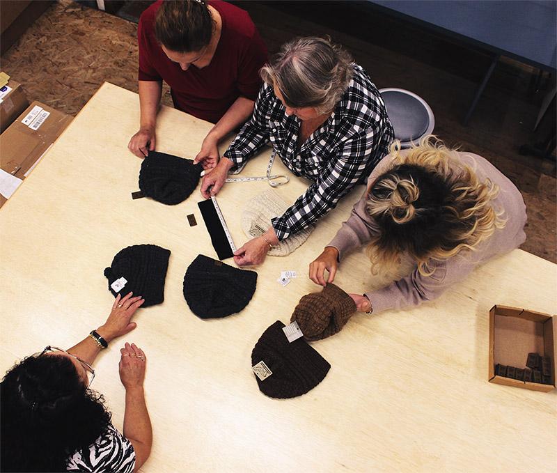Textured Alpaca Slouch Beanie - Casual Fit Clothes