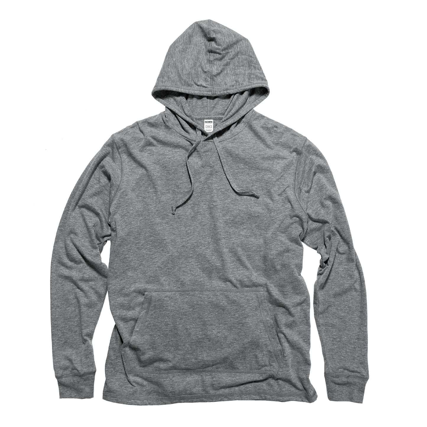 Unisex Eco - Triblend Long Sleeve Hooded Tee - Casual Fit Clothes