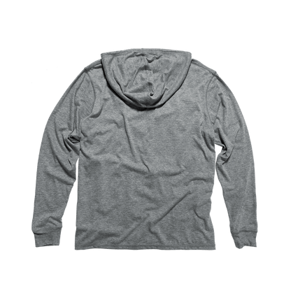 Unisex Eco - Triblend Long Sleeve Hooded Tee - Casual Fit Clothes