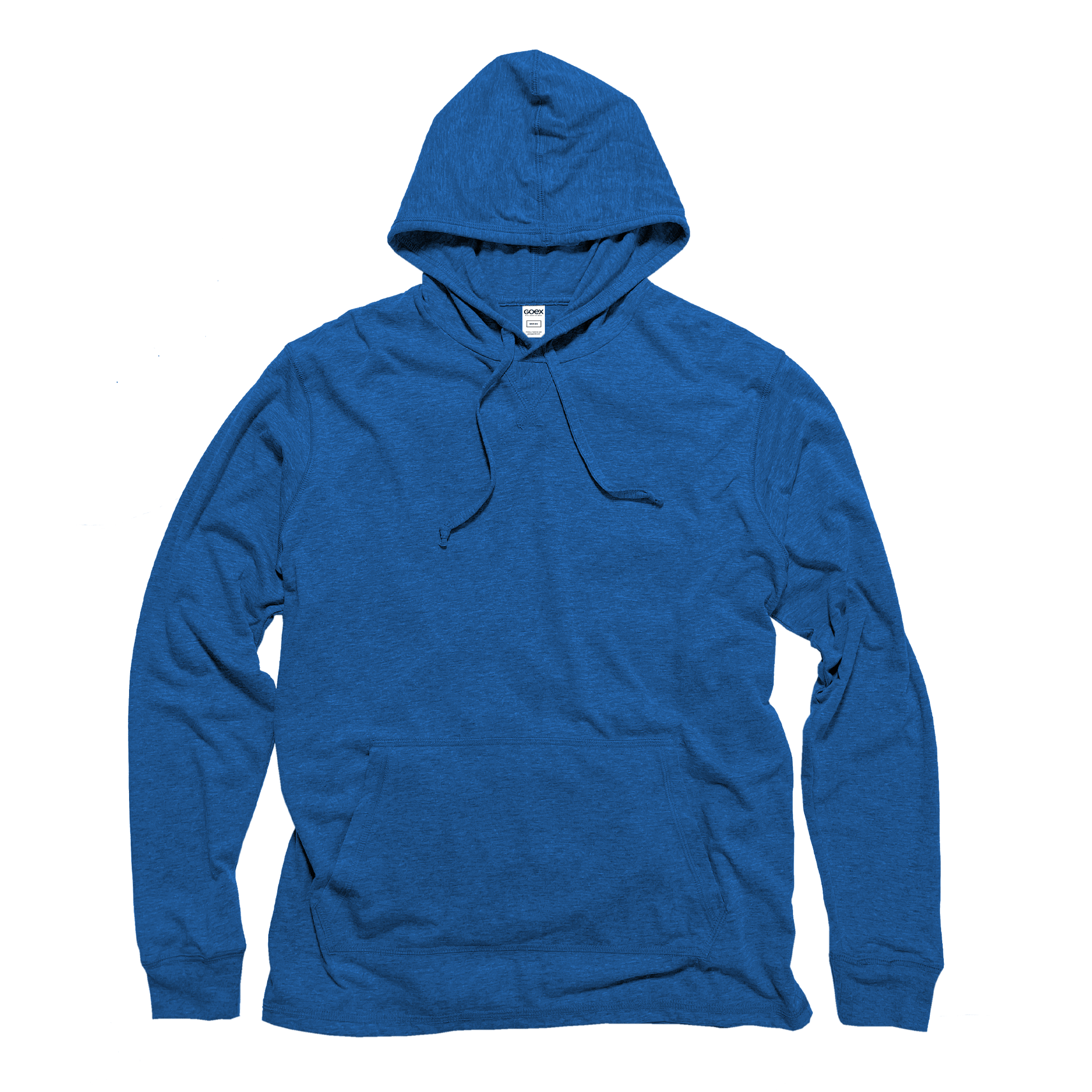 Unisex Eco - Triblend Long Sleeve Hooded Tee - Casual Fit Clothes