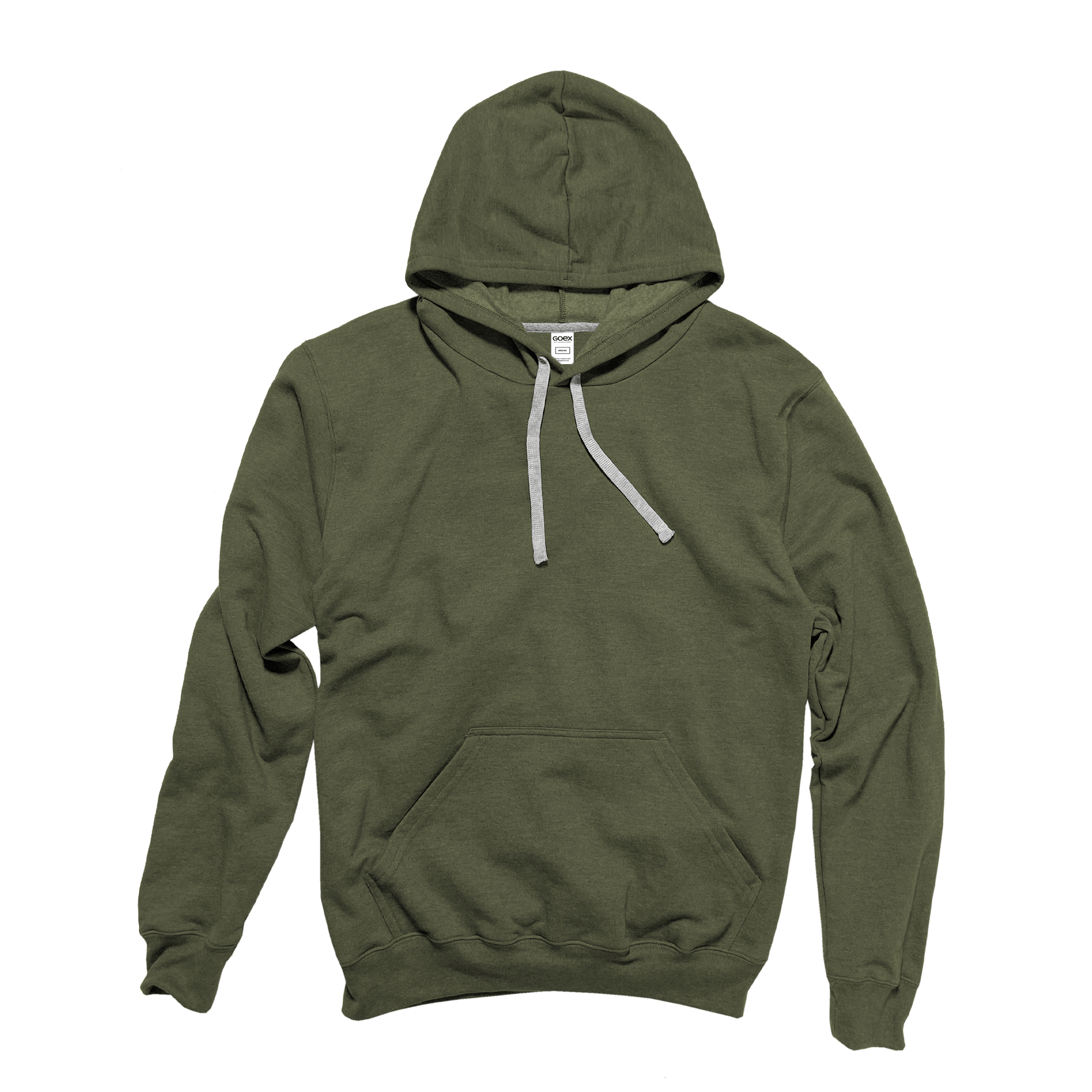 Unisex Heathered Fleece Hood - Casual Fit Clothes