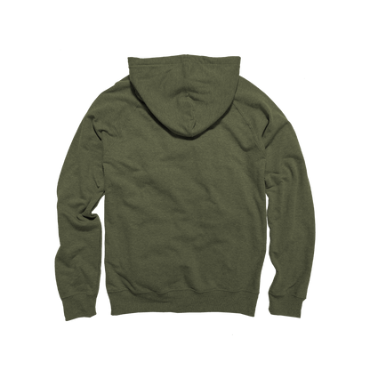 Unisex Heathered Full Zip Hood - Casual Fit Clothes