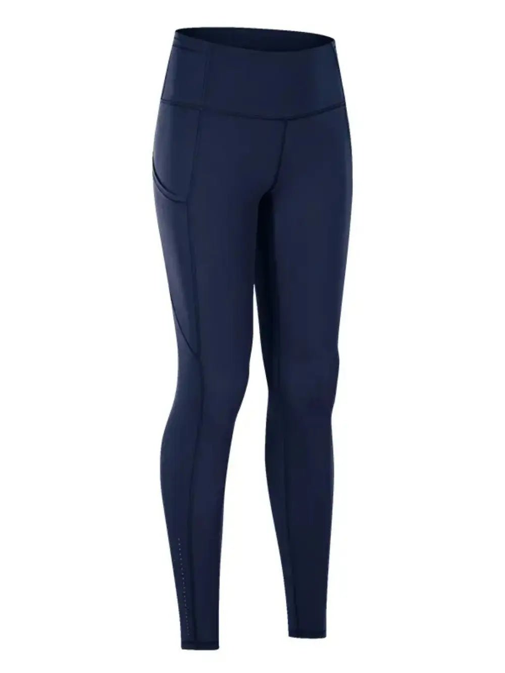Wide Waistband Sports Leggings - Casual Fit Clothes